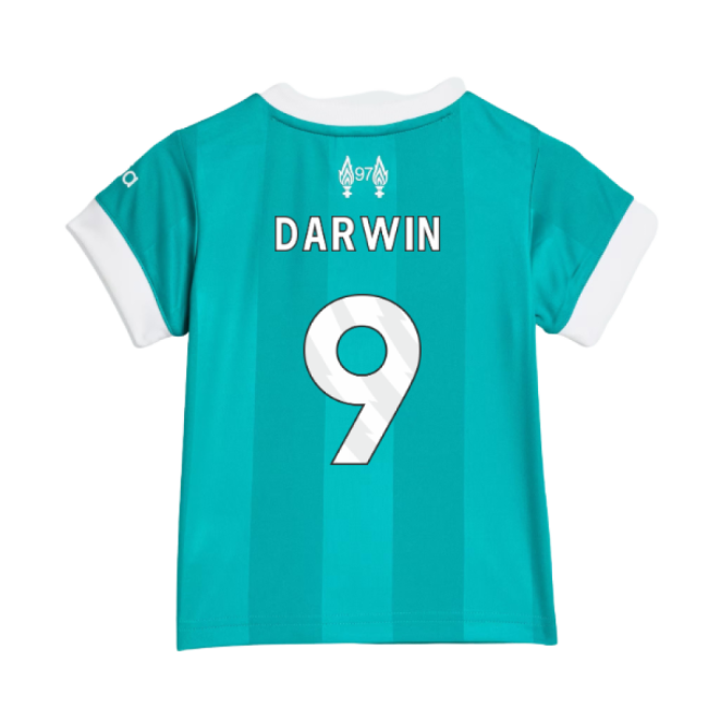 Liverpool 2025-20 Third Football Kit Darwin 9 L