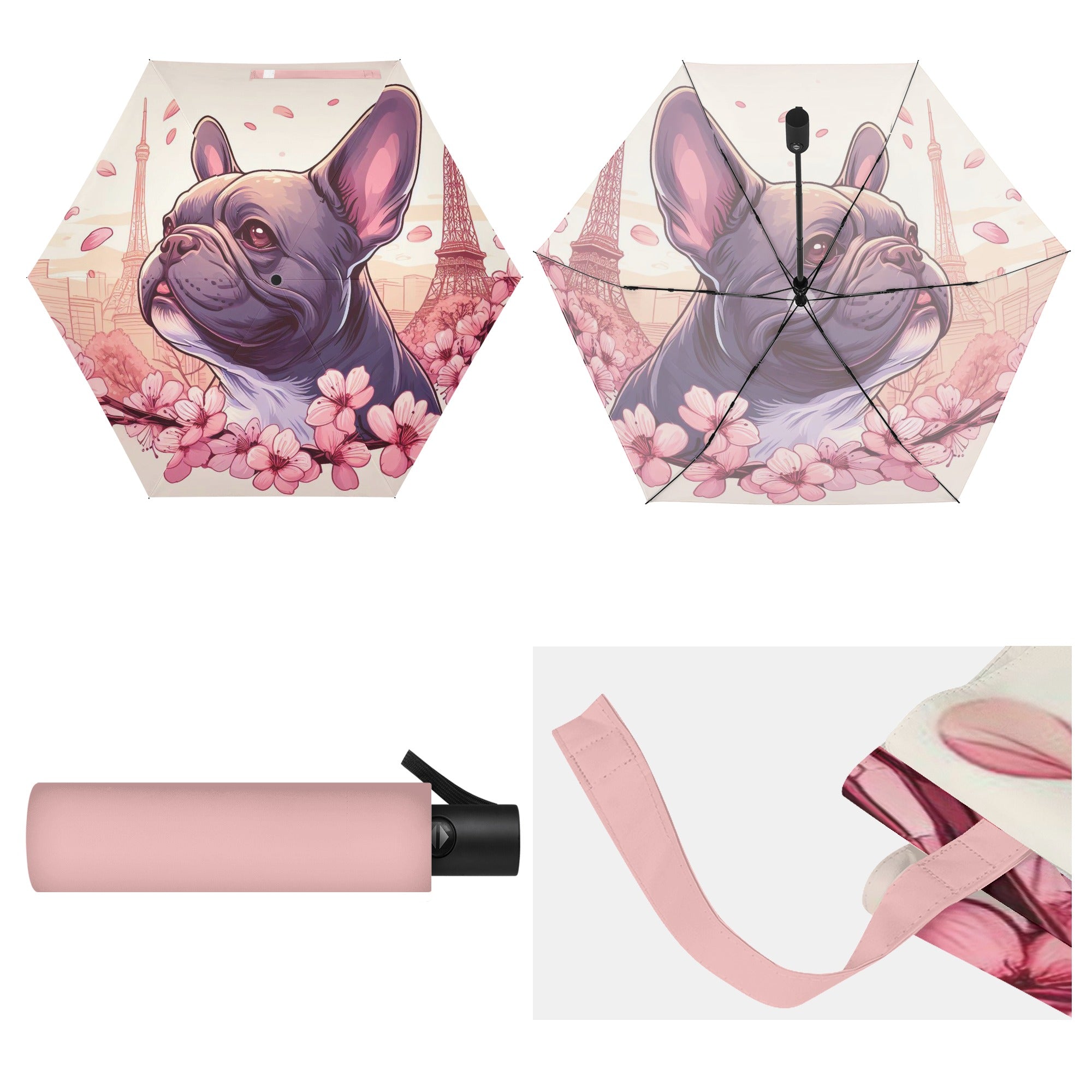 Breed-specific Bulldog Lily - Breed-specific Umbrella Outdoor Use