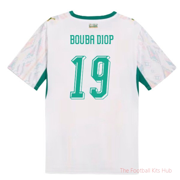 2026-2027 Senegal Home Shirt (Bouba Diop 19)