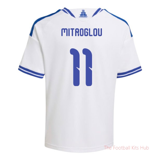 [LK] 2026/27 Greece Home Shirt (Kids) (Mitroglou 11)