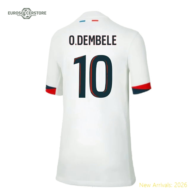Gentle Kids Football Team O.dembele Jersey 2024-2025 Quick-dry