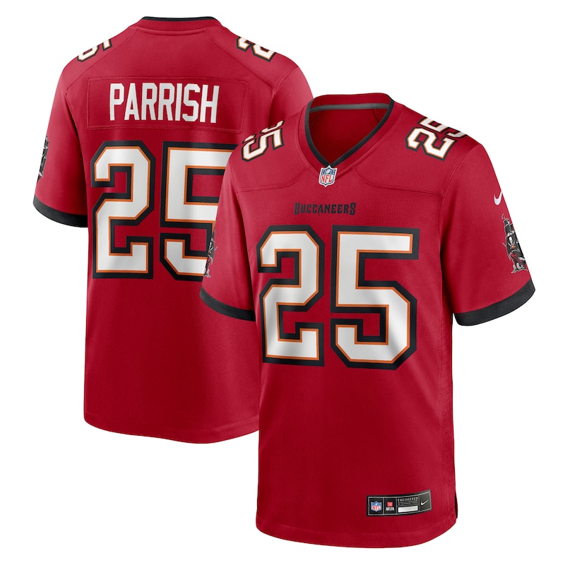 None Jacob Parrish Tampa Bay Buccaneers Football Franchise Replica ...