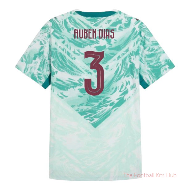 2026-2027 Portugal Authentic Away Shirt (Ruben Dias 3)