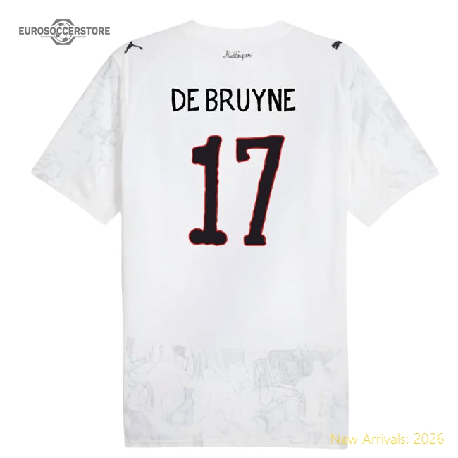 Pro-level English Premier League Bruyne Shirt Jersey Climate Control