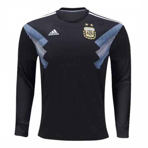 Performance Driven Argentina Away 2018 World Cup Long Sleeve Soccer