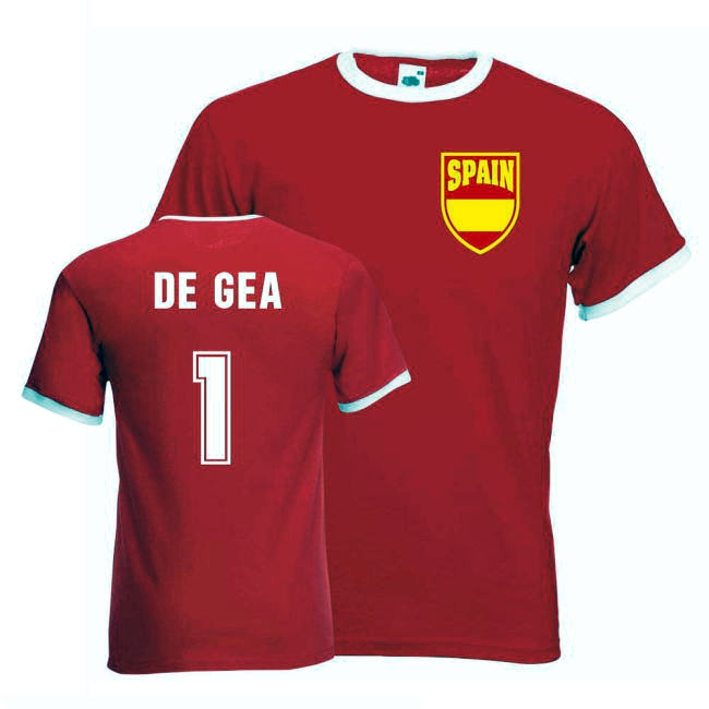Spain Soccer Squad Sleek Home Match Shirt
