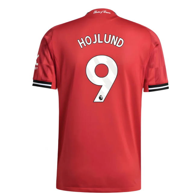 2025-2026 Man Utd Authentic Home Kit (Hojlund 9)
