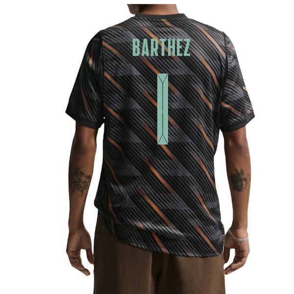 2026-2027 France Goalkeeper Shirt (Black) (Barthez 1)