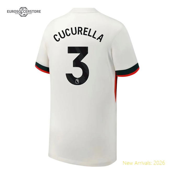 Safe Chelsea Kids Cucurella Jersey 2025-2026 Breathable