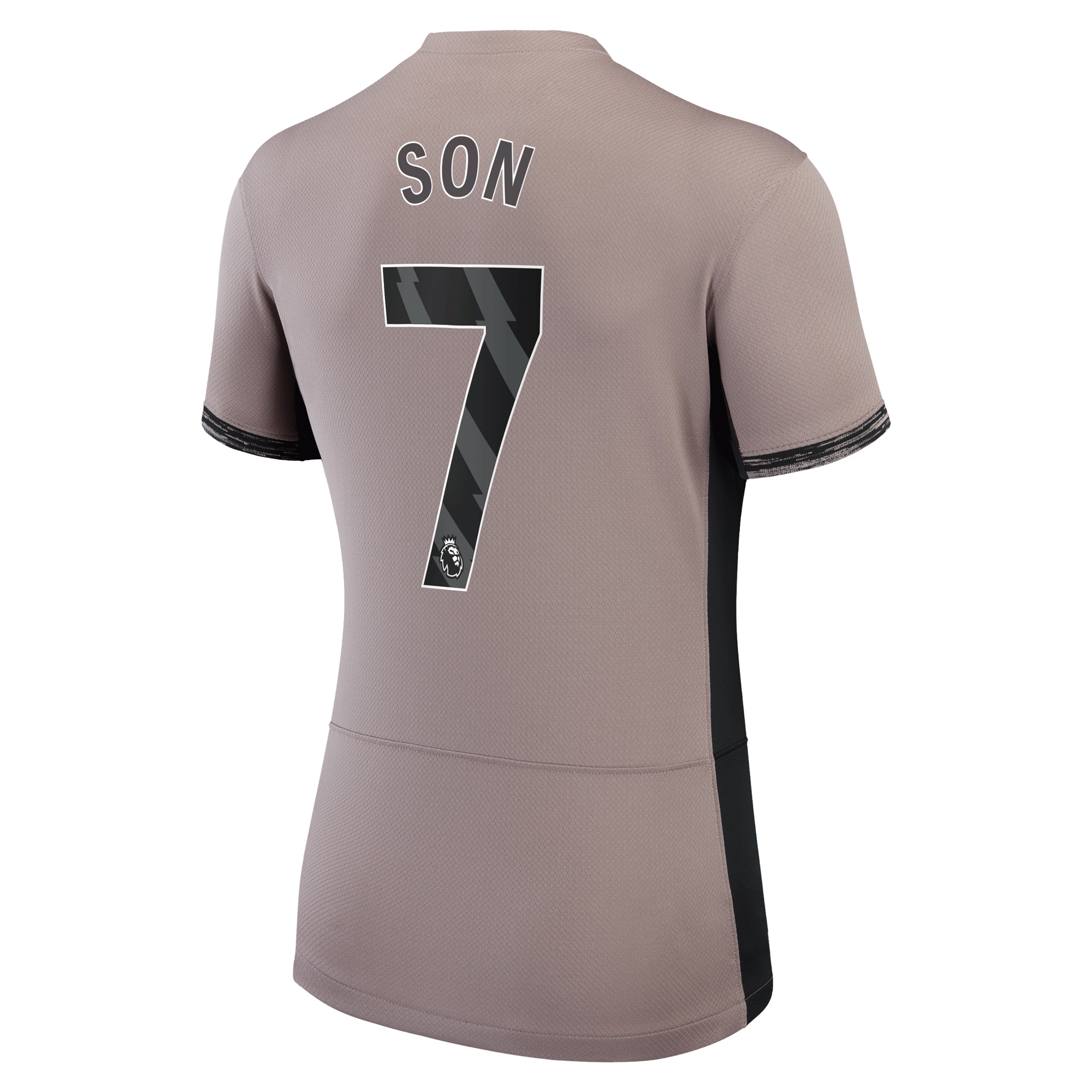 [SJH] Son Heung-Min Tottenham Hotspur Women's 2023/24 Third Stadium Replica Player Jersey - Tan