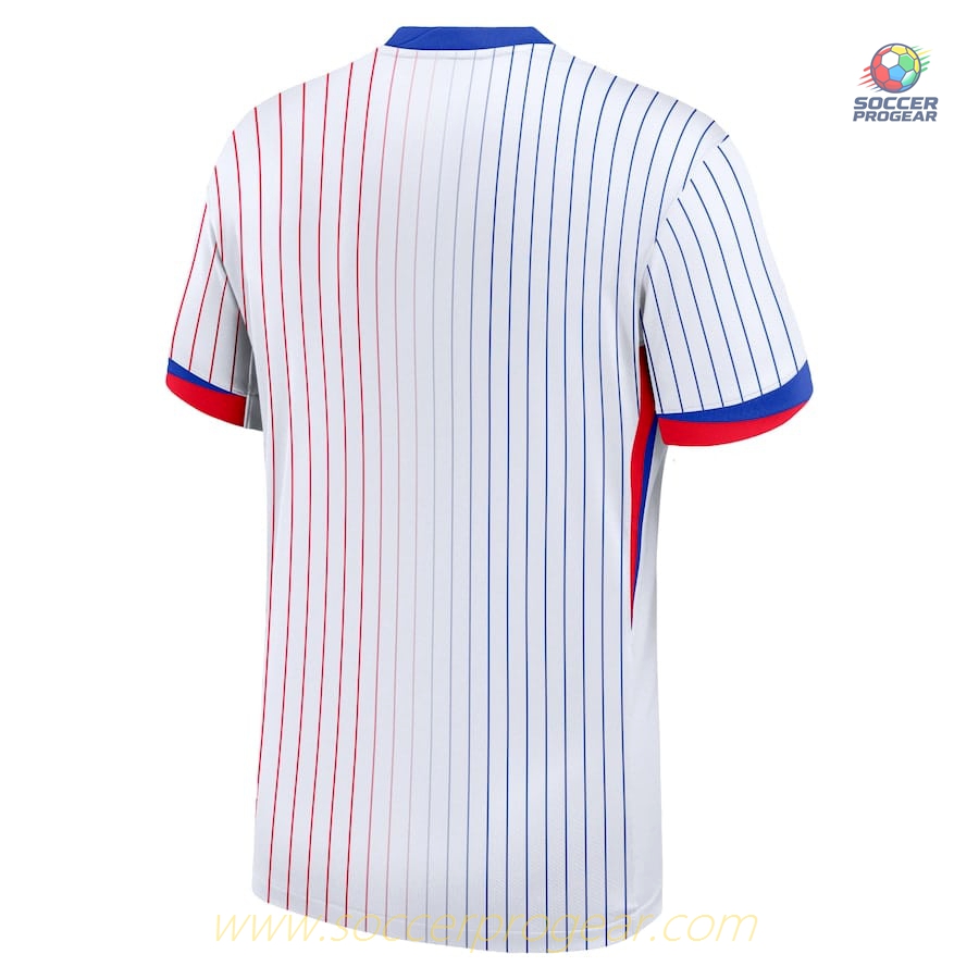 France Team Children Jersey Set Soccer Shirt White 2024-25 Edition Giroud