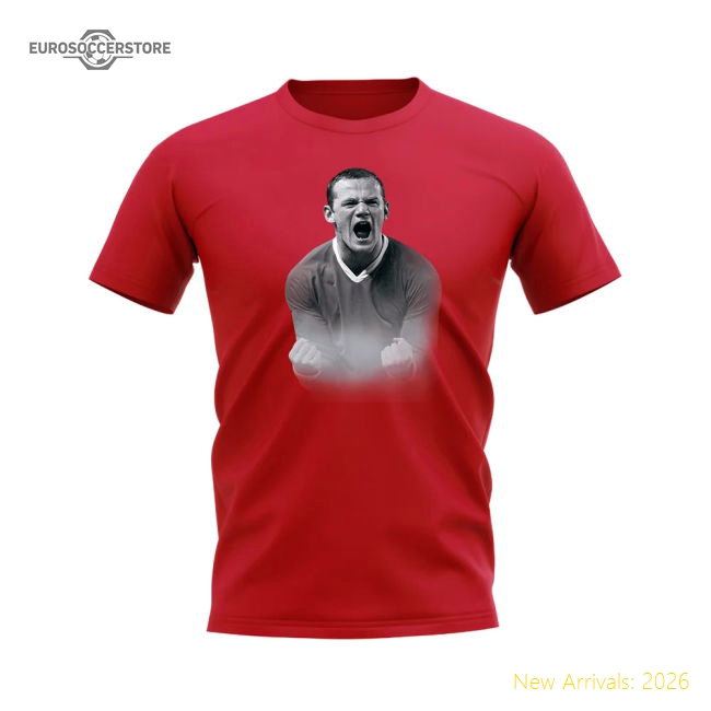 Wayne Manchester Rooney United Legend T-Shirt For Premier League Fans