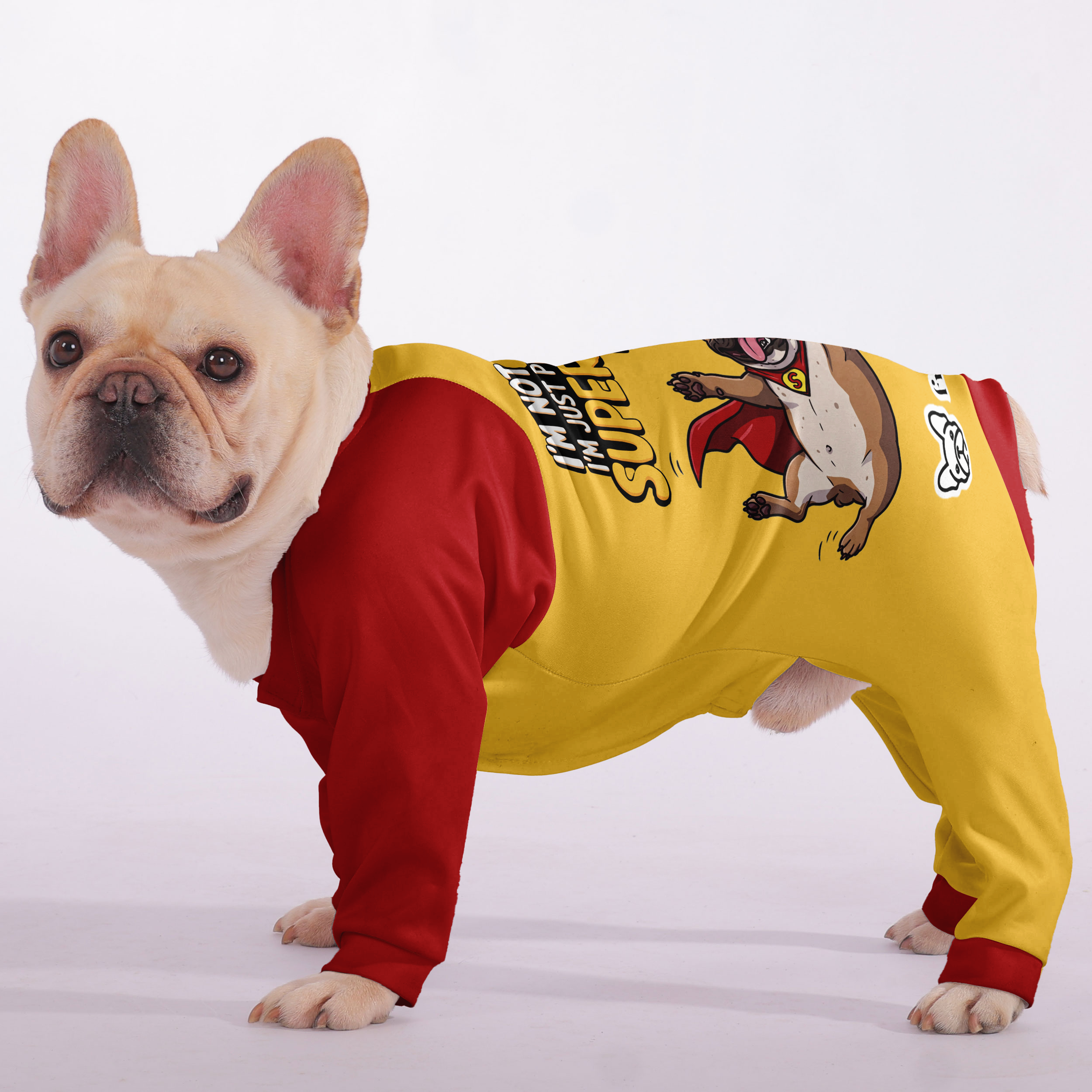 French Bulldog Im Not Sleeping, Im Just Practicing My Super Hero