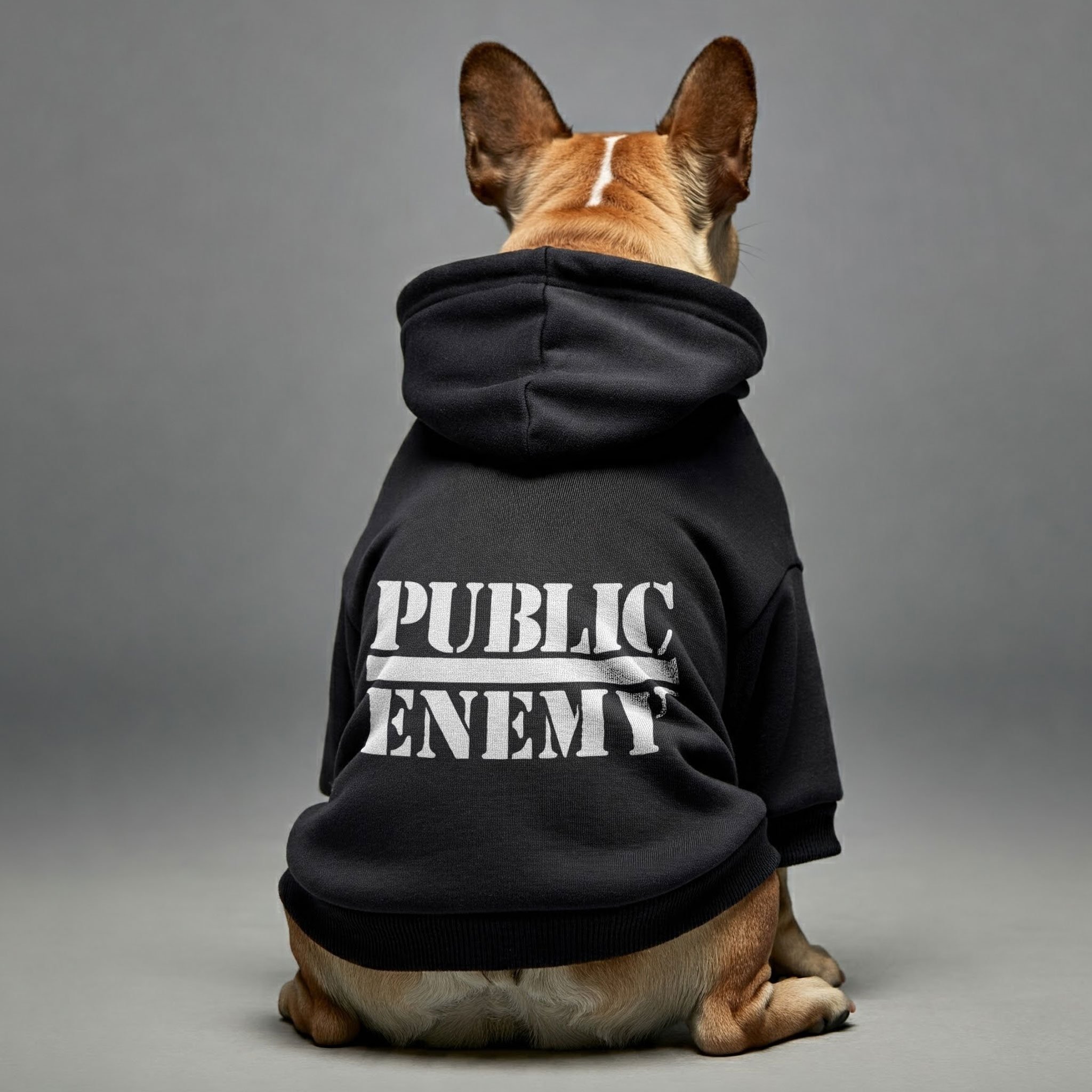 French Bulldog Public Enemy Personalized French Bulldog Hoodies With