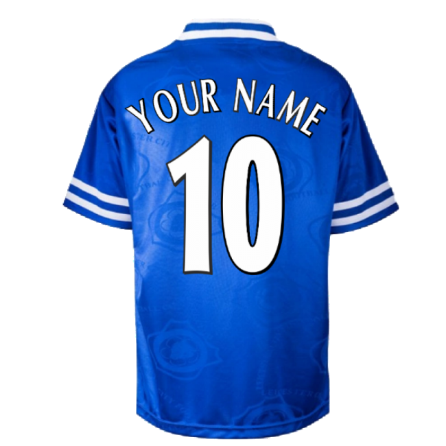 Leicester City 1997 Home Retro Top (Your Name)
