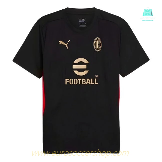 2024-2025 AC Milan Training Shirt (Black)