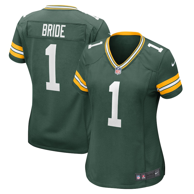 None Number 1 Bride GB Packers Genuine Fan Favorite Game Day Wear