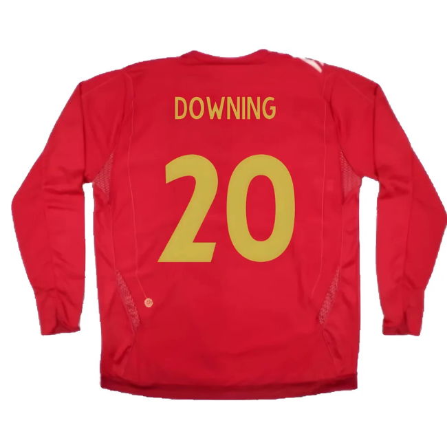 Match Worn Style England Away Professional Jersey 2006-2007