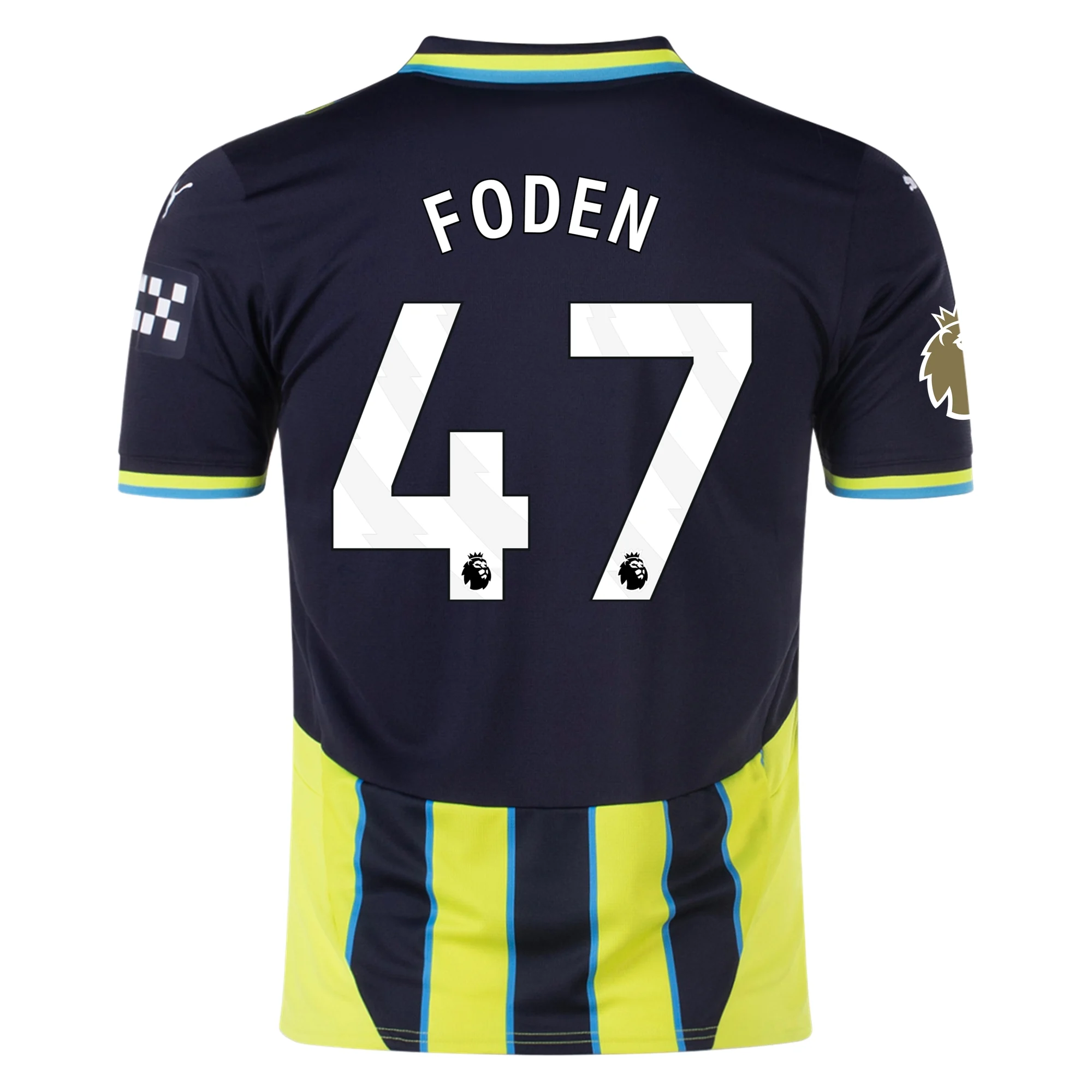 Manchester City Foden 2024-2025 UCL Away Jersey – Authentic Shirt