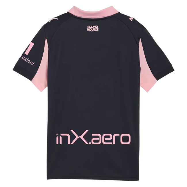 2025-2026 Palermo Away Vintage Shirt (Kids) UV Protection