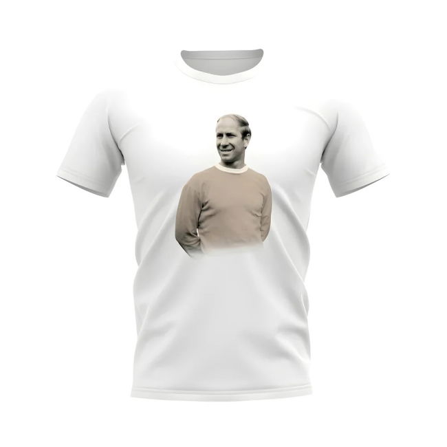 Bobby Charlton Manchester United Legend supporter T-Shirt (Men