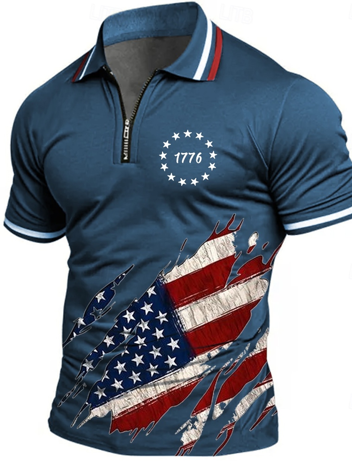 Independence Day Men's 4th of July U.S. 250th Anniversary US Flag Patriotic Lined Shorts 2 in 1 Board Shorts Swim Trunks Mid Waist Holiday Side Pockets With Compression Liner Elastic Drawstring Waist