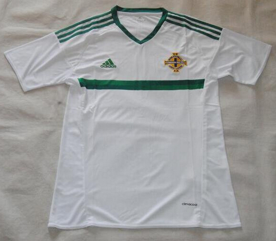 Northern Ireland Away Euro 2016 Soccer Jersey Shirt - Official