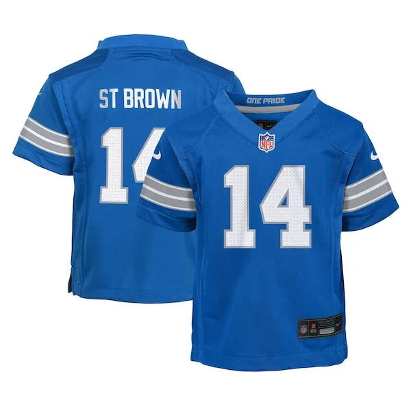 Performance None Game Jersey - Premium Blue NFL Fan Jersey | Game D...