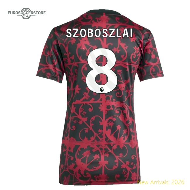 Liverpool Szoboszlai Stylish Womens Jersey Advanced Textile