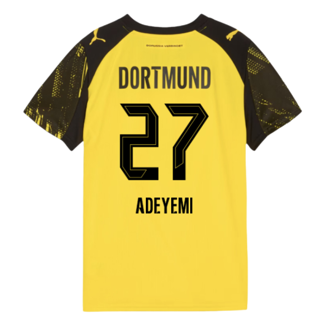 Borussia Dortmund Home Shirt (Adeyemi 2025-2026 27) Fan Edition Classic