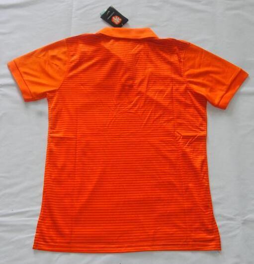 Netherlands 2016 Euro Orange Polo Shirt - Official Replica 23319