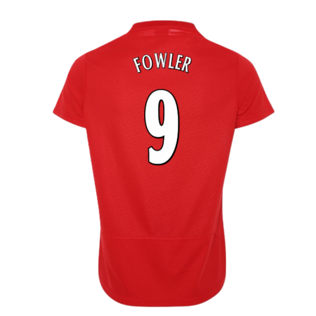 FOWLER 9 Classic 2005-2006 Liverpool Home Retro Jersey (Womens)