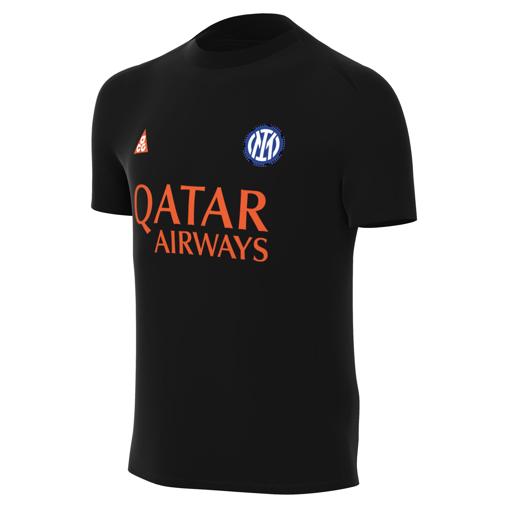 [SJH] Inter Milan Youth Pre-Match Dri-FIT Jersey Top - Black