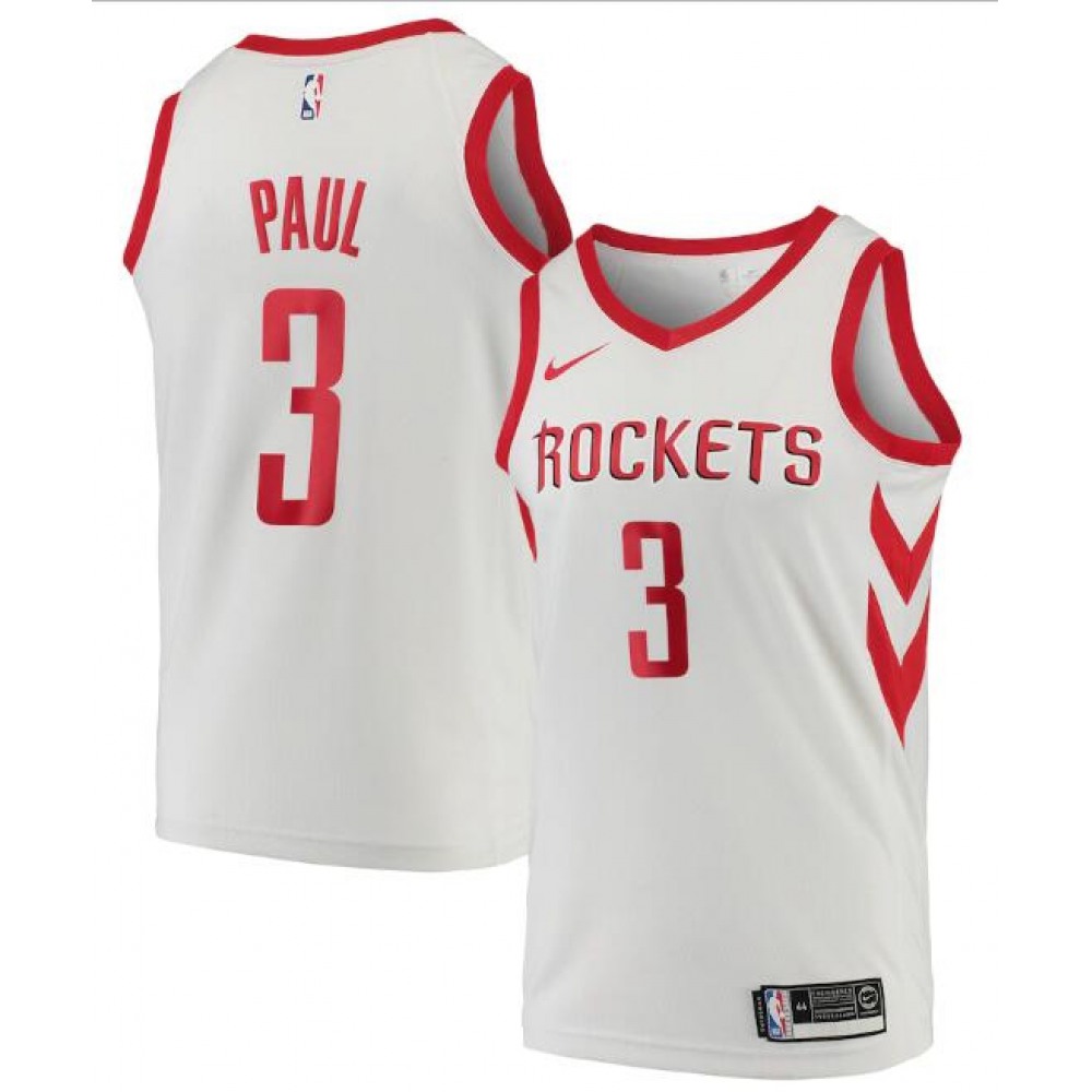 Classic Houston Rockets 3 Jersey White - Must-Have Jersey