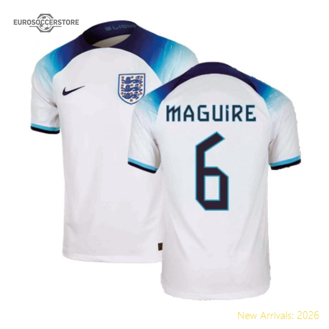 2022-2023 England Home Shirt (MAGUIRE 6)