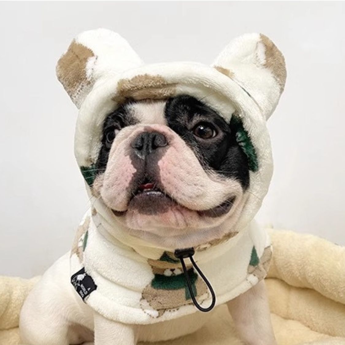 High-Quality Warmie Frenchie Winter Plush Hat - Cozy & Stylish For Fr...