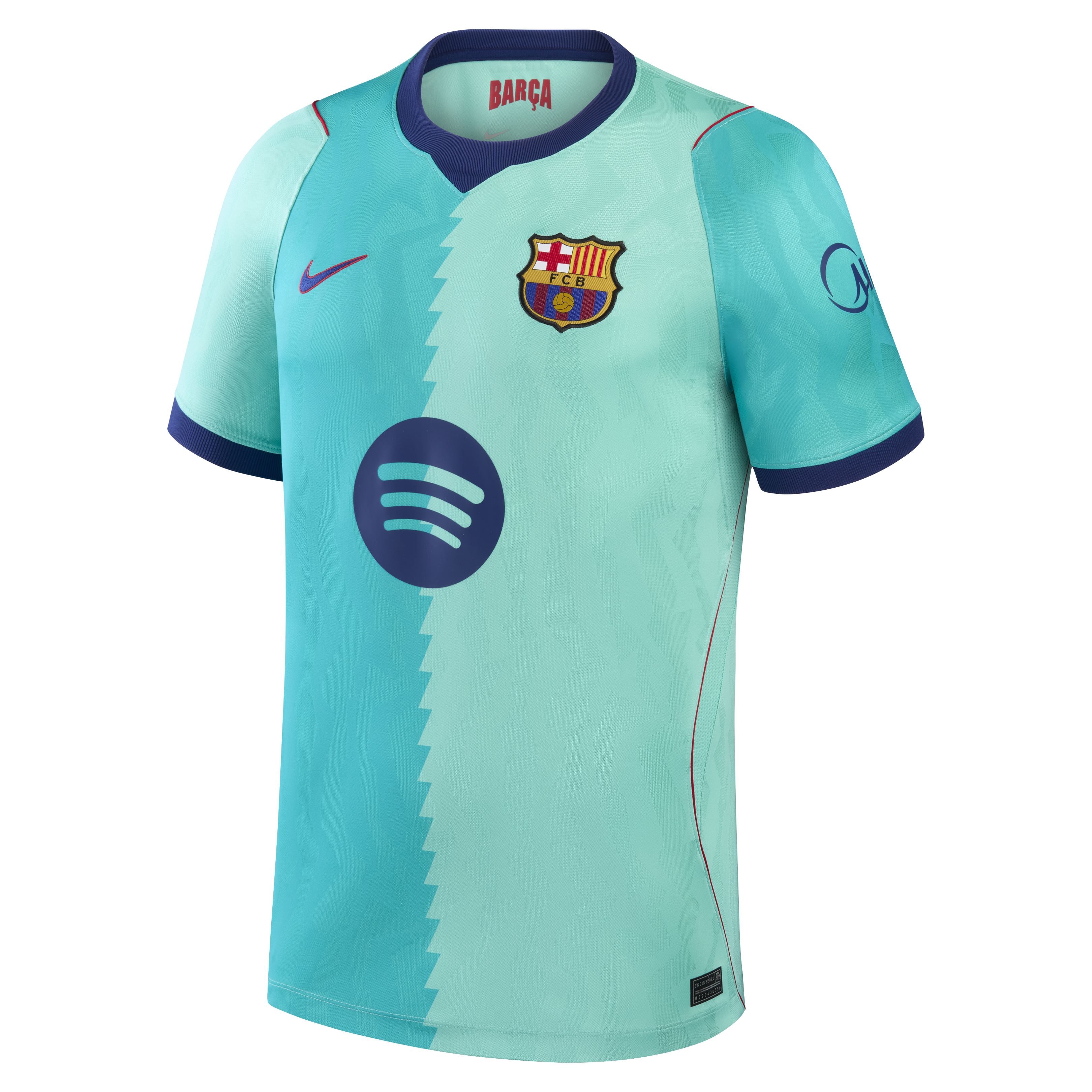 [SJH] Barcelona 2026/27 Third Stadium Replica Jersey - Turquoise