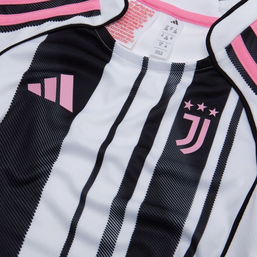 Juventus Home Shirt 2025/26 Mini Kit Kids In Multiple Adult Sizes