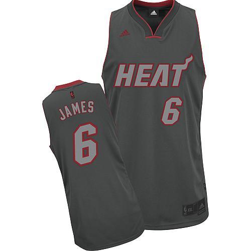 Elite Collection Miami Heat LeBron #6 NBA Pro Jersey Basketball