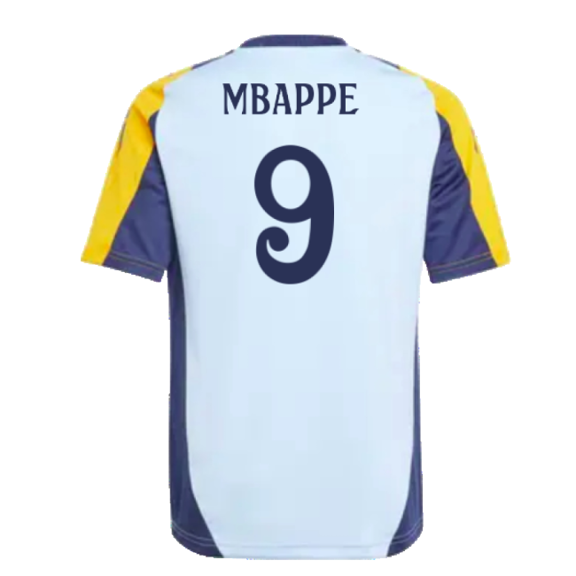 2024-2025 Real Madrid Training Shirt - Premium Fan Gear (Mbappe 9)...