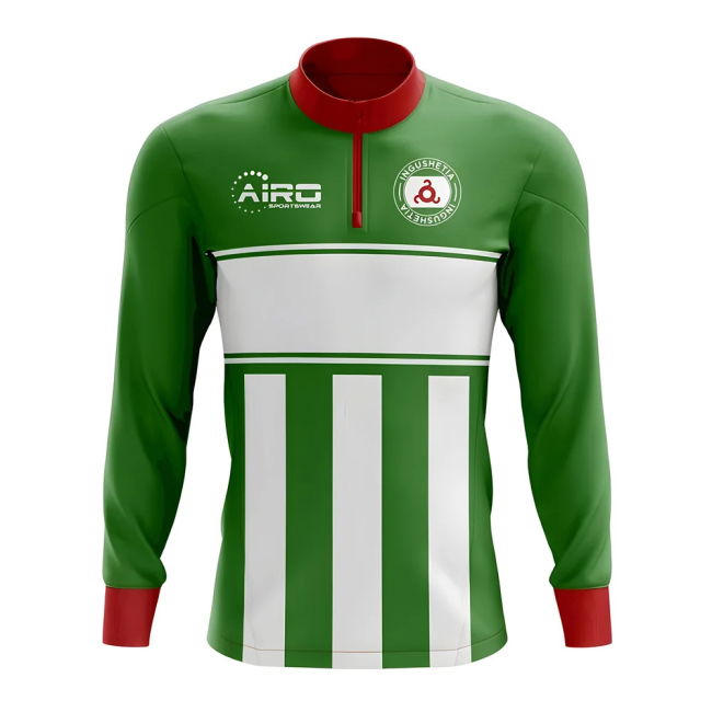 Authentic Ingushetia Concept Football Half Zip Midlayer Top