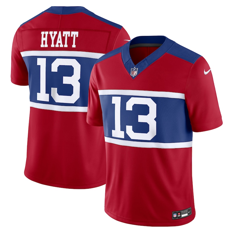 None Jalin Hyatt NY Giants Classic Premium-Quality Jersey Game Day Wea