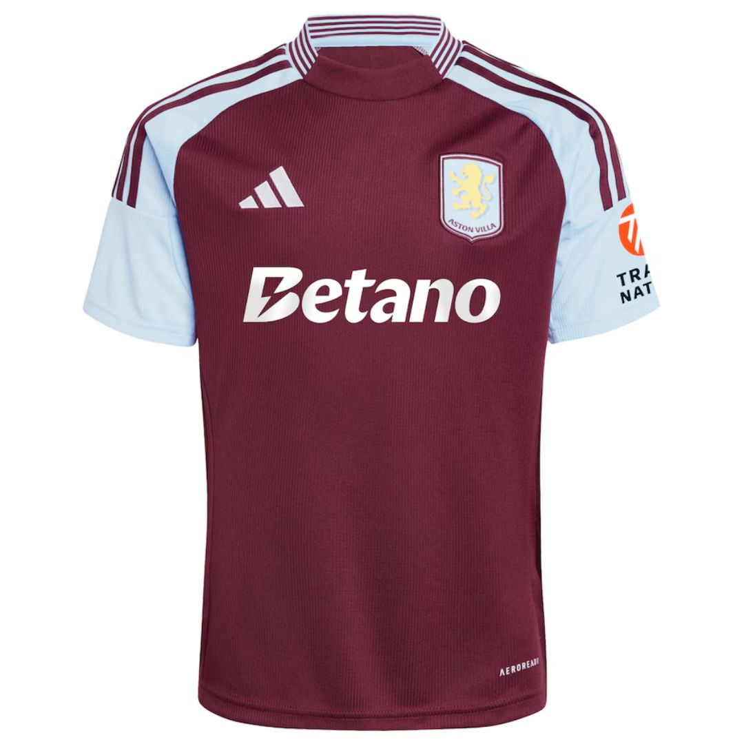 Durable Aston Villa 2425 Home Soccer Jersey Football Shirt