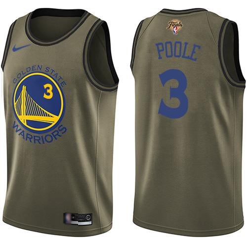 GSW Jordan #3 Official Licensed Team Jersey Slim Fit Basketball