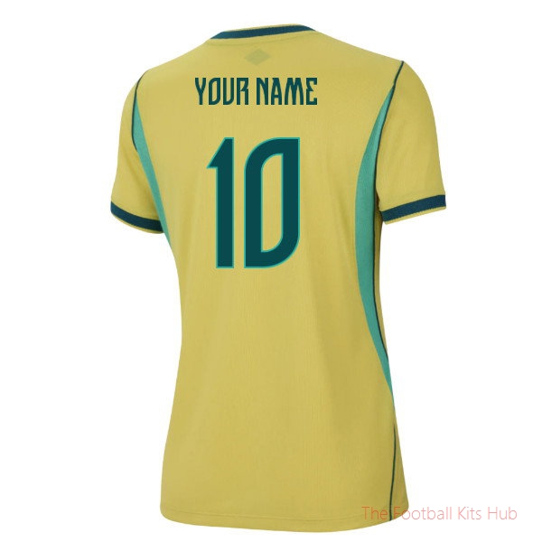 Brazil National Team 2026 2027 Home Shirt (Womens) (Your Name)