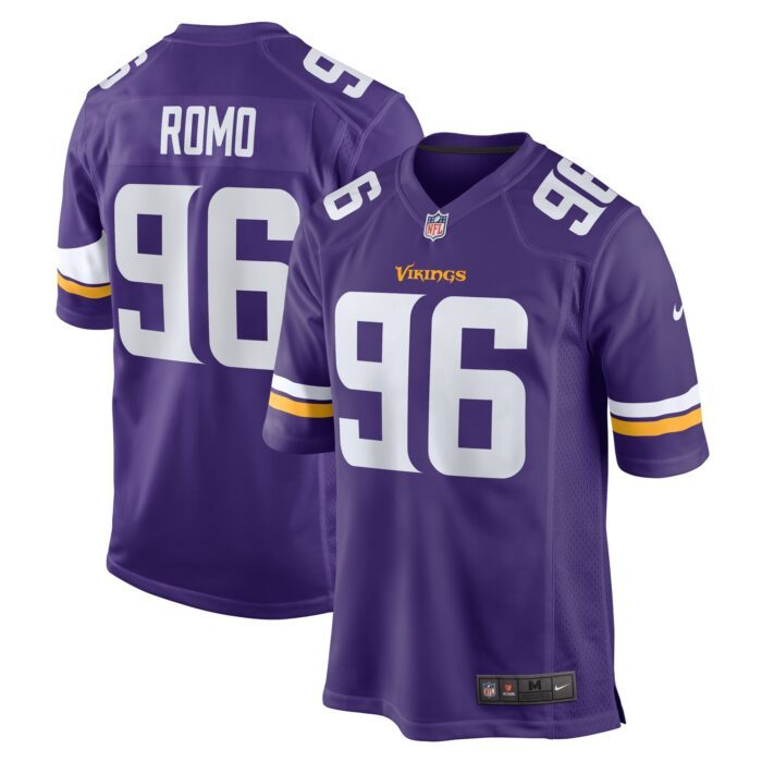 None Men's MIN Vikings Modern Budget-Friendly Jersey Game Day Wear