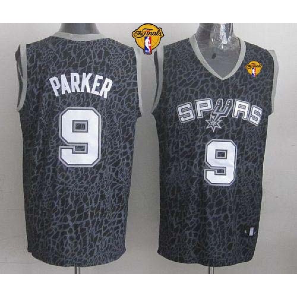 Performance Affordable Men's Spurs #9 Tony Black Basketball Jersey