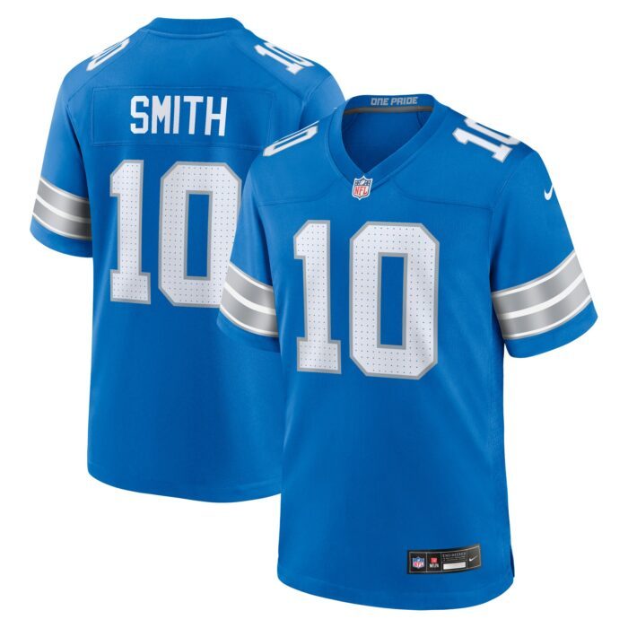 None Men's DET Lions Championship Affordable Jersey Game Day Wear