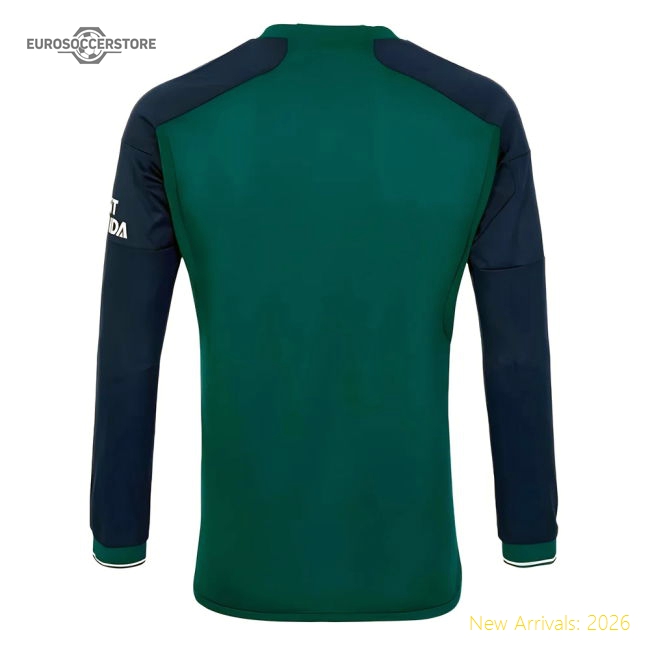 Official 2023-2024 Arsenal Third Shirt (long Sleeve) - Authentic