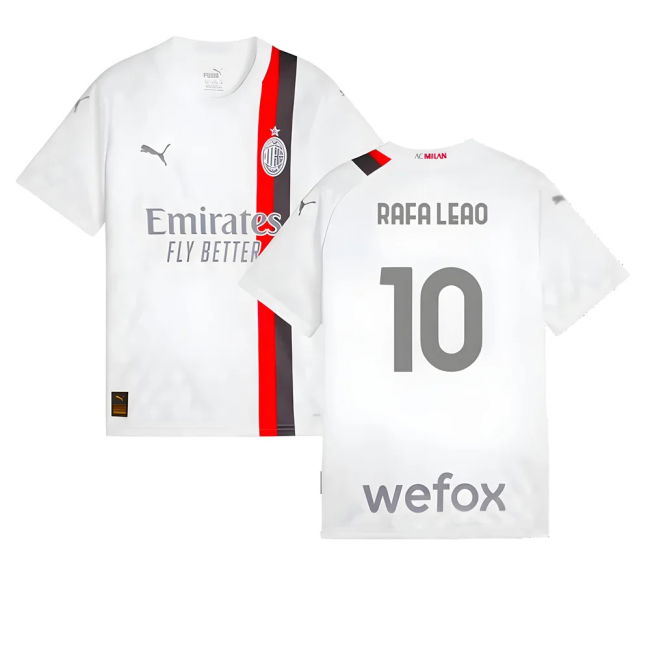 Durable 2023-2024 Ac Milan Away With Vintage Design - Machine Washable
